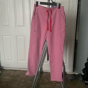 women's Chalk Pink Yola - Petite Skinny Scrub Pants - XS - Petite / Chalk Pink